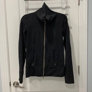 Lululemon define jacket black with silver zipper